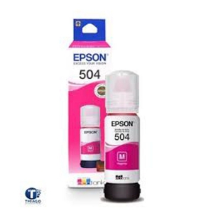 Tinta Epson Original Magenta T504320 - L4150 L4160 L6191 L6161 L6171 - 70ml