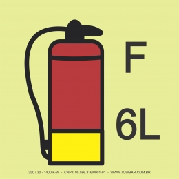 Extintor de Incêndio 6L (Fire Extinguisher)