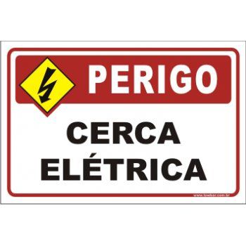 Cerca elétrica  - Towbar Sinalização de Segurança