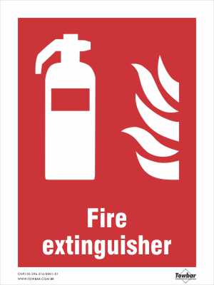 Extintor de incêndio - Fire extinguisher