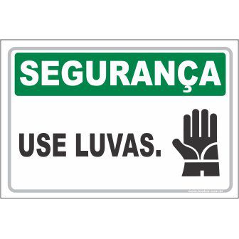 Use Luvas  - Towbar Sinalização de Segurança