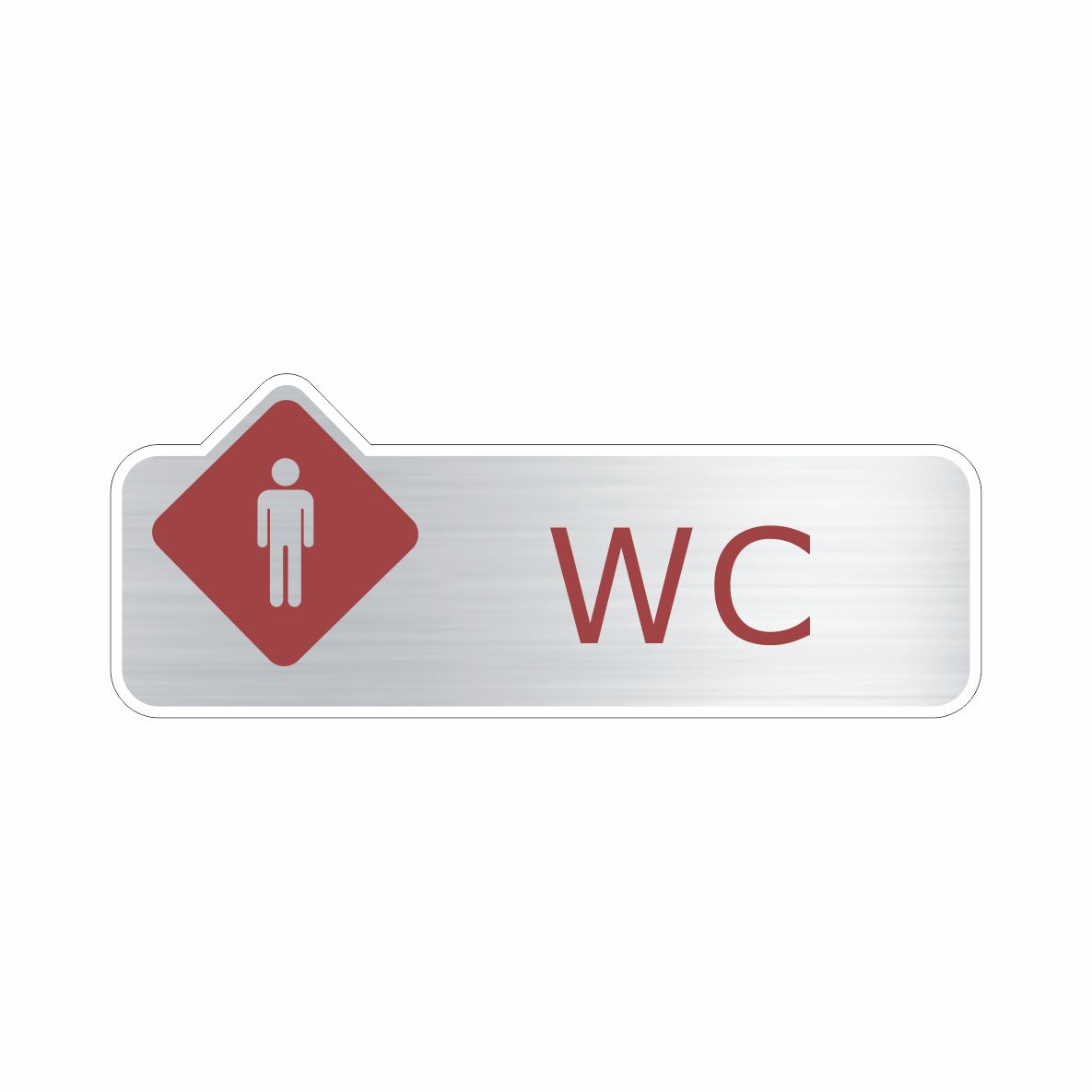 WC Masculino  - Towbar Sinalização de Segurança
