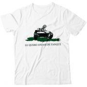 Camiseta - Gadsden - Eu Quero Andar de Tanque