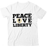 Camiseta -   SFLBR - Peace Love Liberty