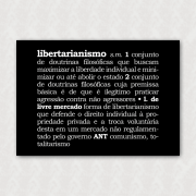 Placa - Libertarianismo (Definição)