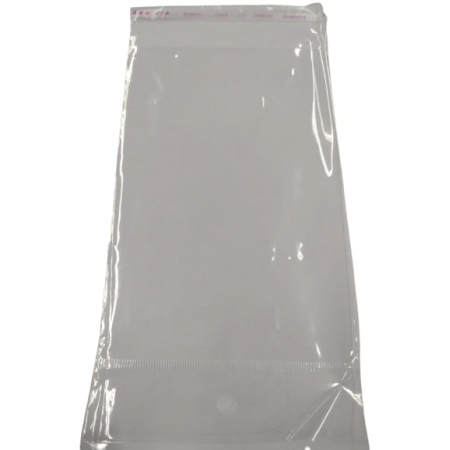 Saquinho plástico adesivado 12x18 com furo pacote com 1000 unidades