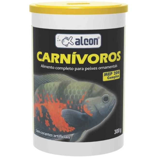 Alimento Carnívoros para Peixes Ornamentais - 300g - Alcon