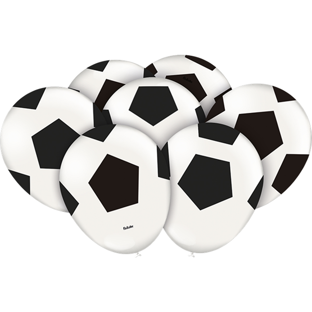 Balão Bexiga Decorativa Temática para Comemorações - Bola de Futebol - 25 Unidades - Festcolor