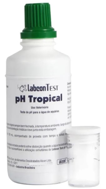 Labcon Test Teste de Ph Tropical - 800 Testes - Alcon