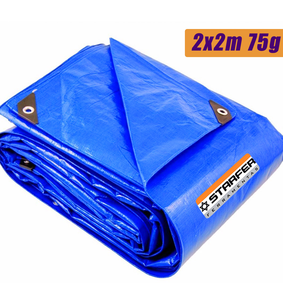 Lona Azul 75 gramas - 2x2 - Starfer