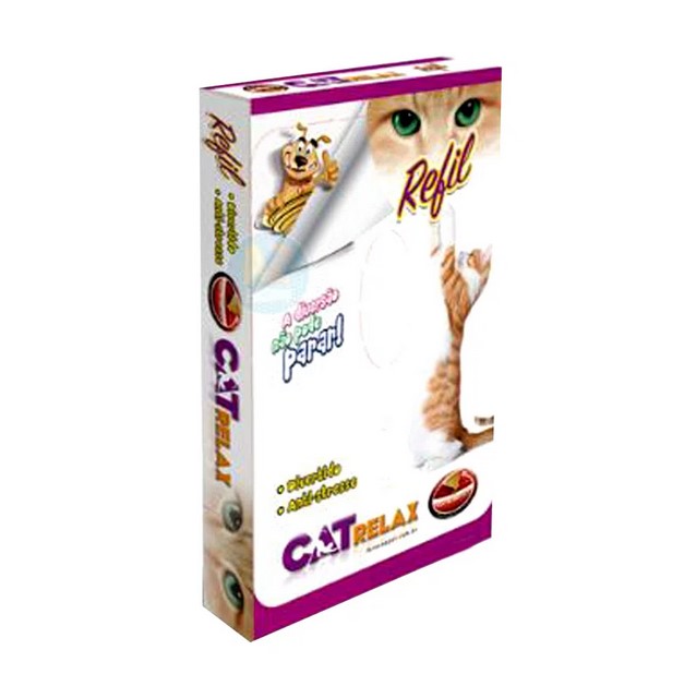 Refil Papelão para Brinquedo Cama de Gato Cat Relax - Médio - Furacão Pet