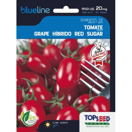 Env. BL Gourmet Tomate Grape Hib. Red Sugar F1 20 mg - Topseed