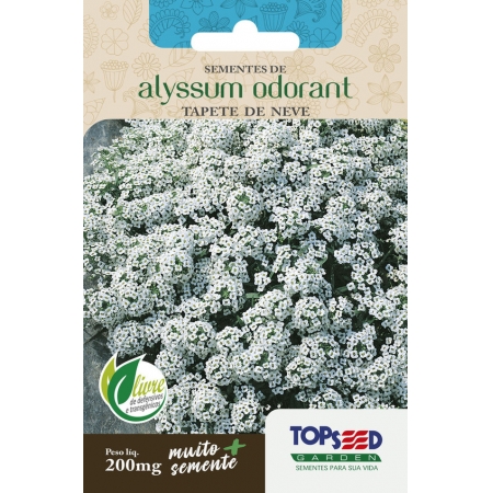 Env. Flores Alyssum Branco 200 mg - Topseed