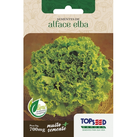 Env. Trad. Alface Crespa Elba 700 mg - Topseed