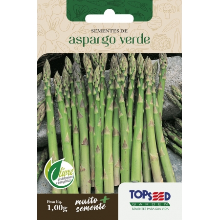 Env. Trad. Aspargo Verde 1 g - Topseed