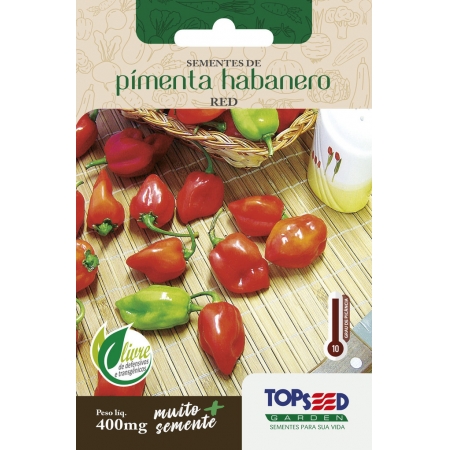 Env. Trad. Pimenta Habanero Red 400 mg - Topseed