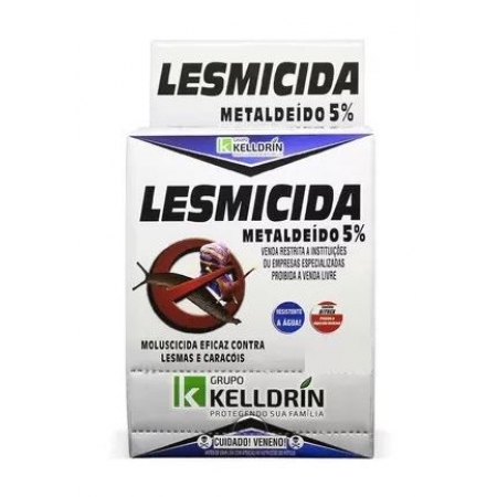 Lesmicida Display 50 gr C/ 25 - Kelldrin