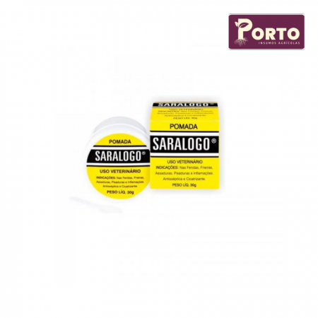 Pomada Saralogo Antisseptica e Cicatrizante 30 g - Matacura