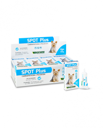 Spot Plus 1,5 ml / Até 10Kg - Biofarm