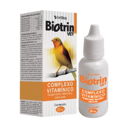 Biotrin Complexo Vitaminico 20 ml - Vetbras