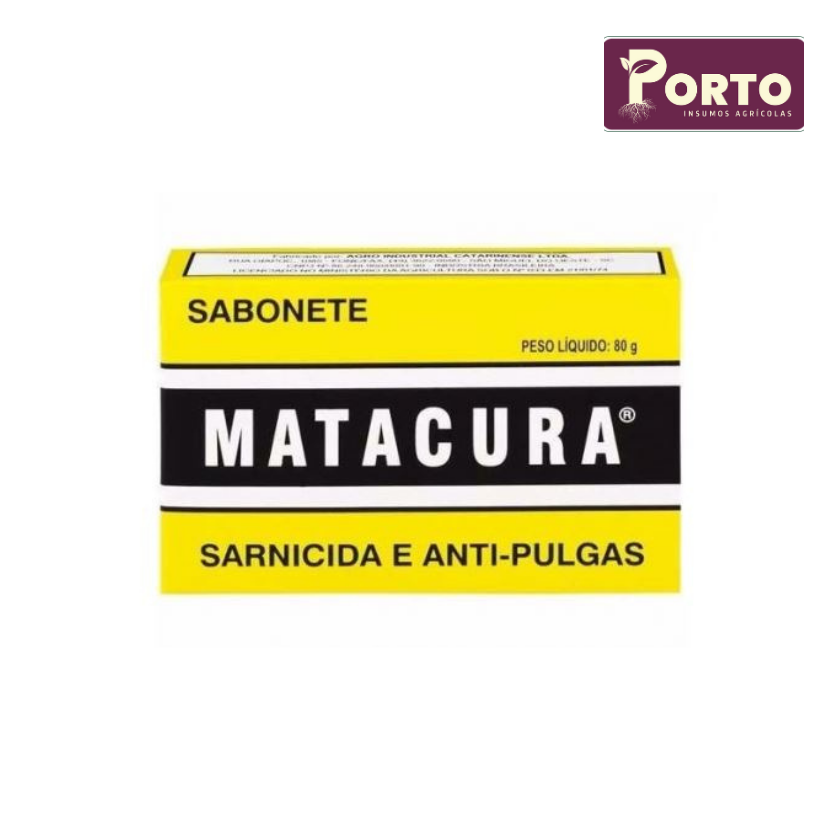 Sabonete Sarnicida e Anti Pulgas 80 g - Matacura