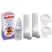Avitrin Muda para Pássaros + 2 Bebedouros + 2 Porta Vitamina