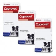Coprovet 20 Comprimidos | Anticoprofágico Para Cães E Gatos kit 3 caixas