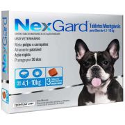 Nexgard Cães De 4 A 10kg Caixa Fechada Com 3 Comprimidos