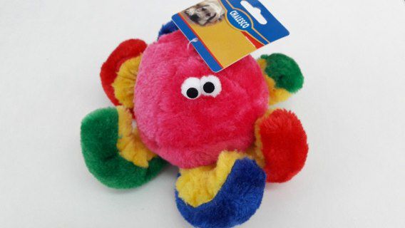 Octopus Polvo Brinquedo Pelúcia Para Cães - Chalesco