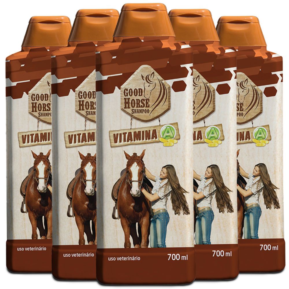 Shampoo Good Horse Cavalo  Com Vitamina  A 5 Unidades
