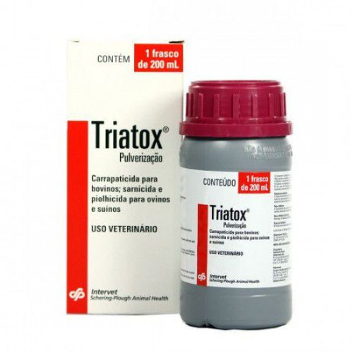 Triatox Pulverização Antipulgas E Carrapatos - 200 Ml