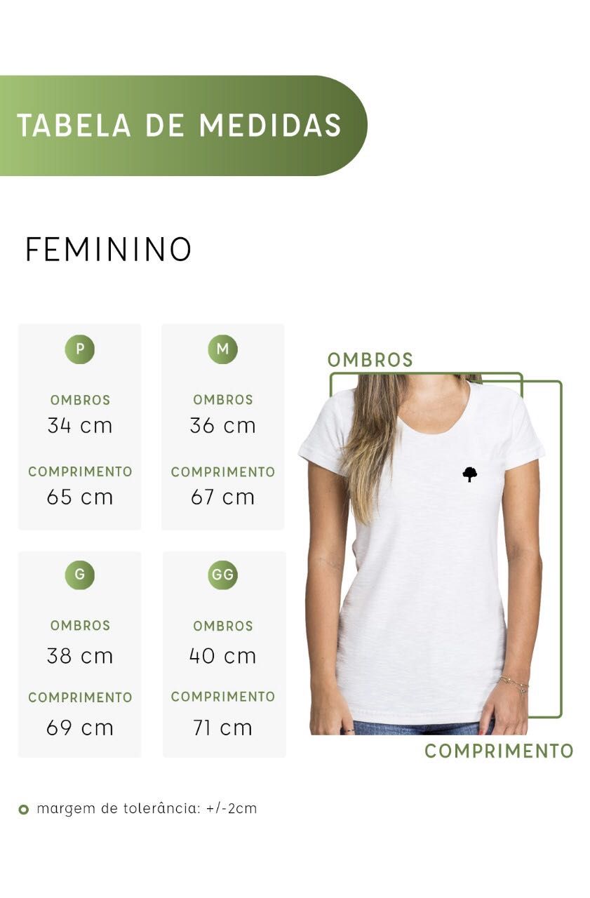 Camiseta Feminina Amazônia MANDALA PENA - BRANCO