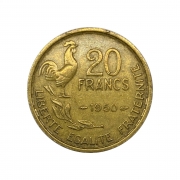 Moeda França 20 Francos 1950 MBC