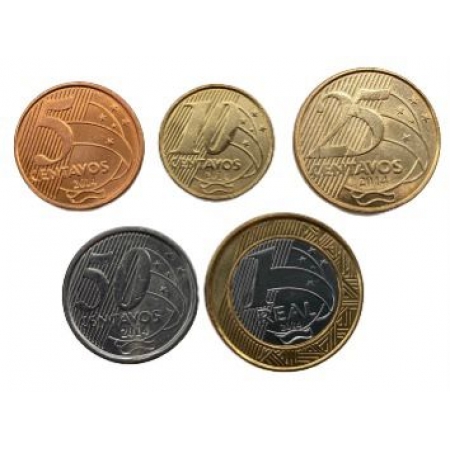 Set de moedas do Real  2014 FC