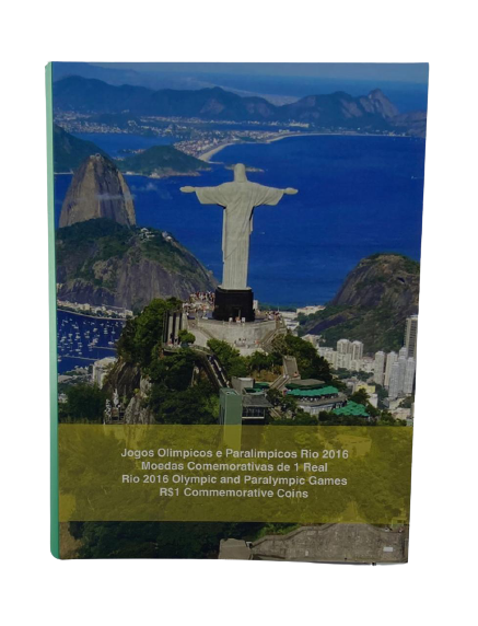 1 Álbuns Olimpíadas Rio 2016 C/ 16 capsulas
