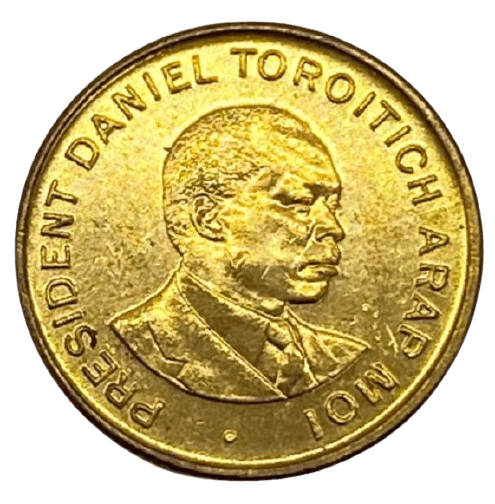 Moeda Quênia 50 Cêntimos 1997 SOB