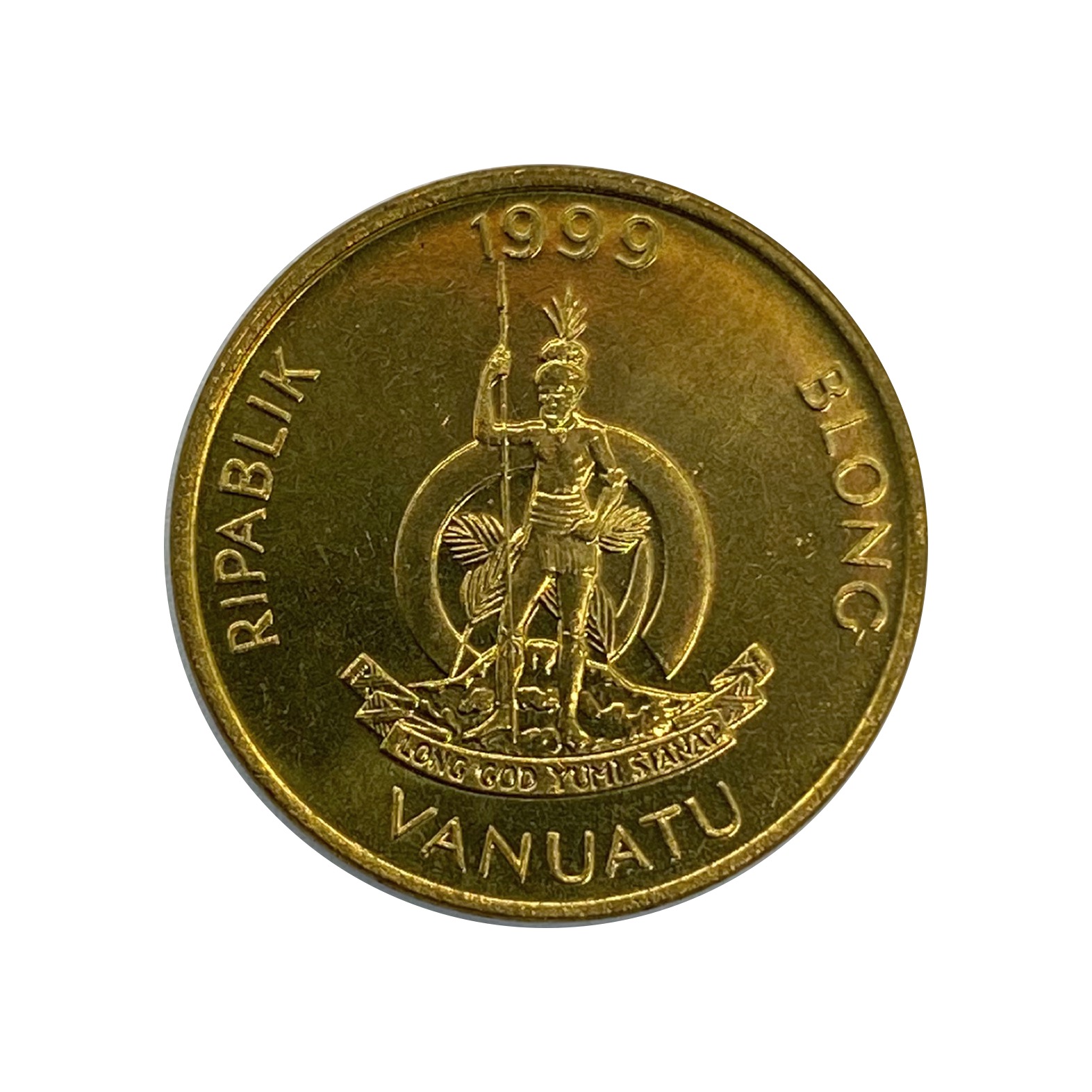 Moeda Vanuatu 1 Vatu 1999 FC