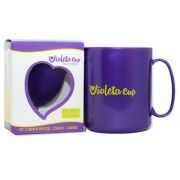 Kit Coletor Menstrual com Caneca Higienizadora Violeta Cup Tipo A Violeta