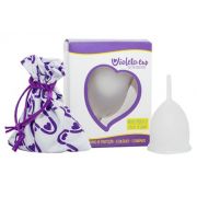Coletor Menstrual Violeta Cup Tipo B Transparente