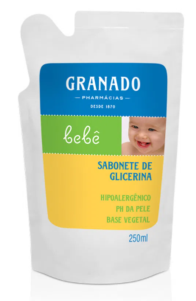 Sabonete Líquido Granado Bebê Glicerina -  Refil 250ml