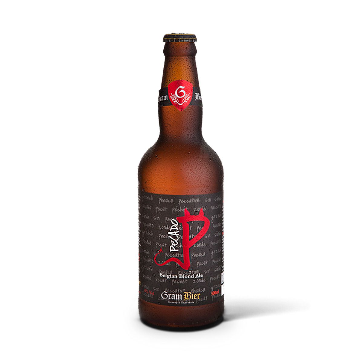 Gram Bier Belgian Blond Ale Pecado 500ml  - RS BEER - Cervejas Gaúchas
