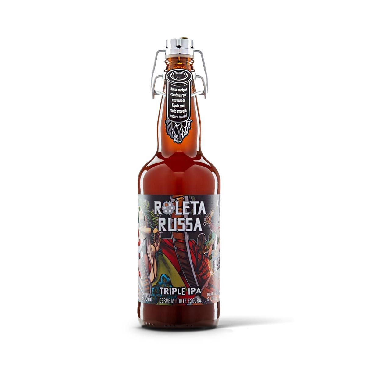 Roleta Russa Triple IPA 500ml  - RS BEER - Cervejas Gaúchas
