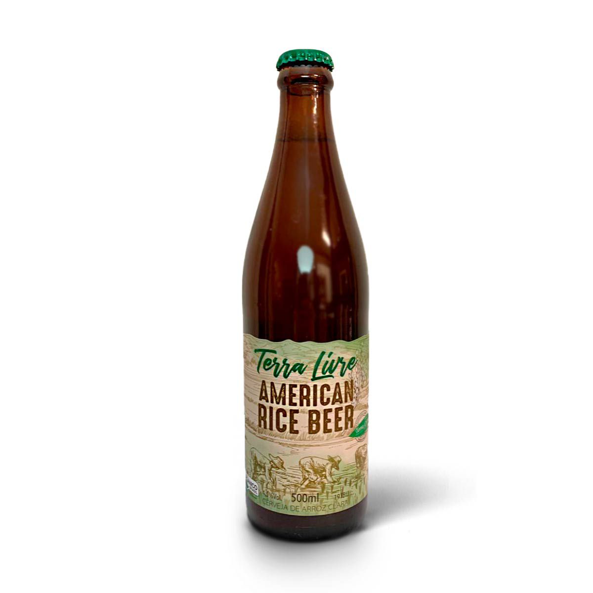 SteinHaus Terra Livre Orgânica American Rice 500ml  - RS BEER - Cervejas Gaúchas