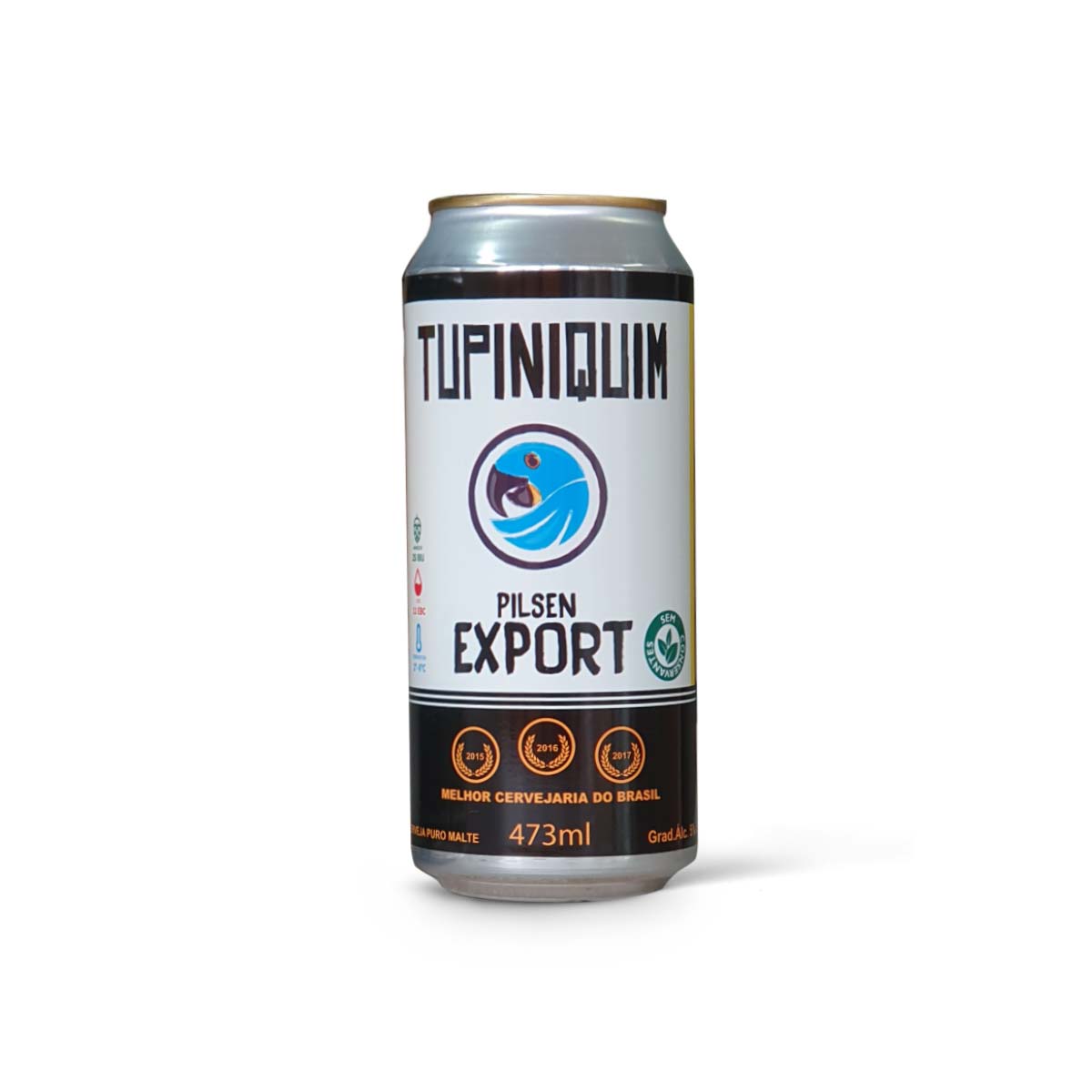 Tupiniquim Export 473ml lata  - RS BEER - Cervejas Gaúchas