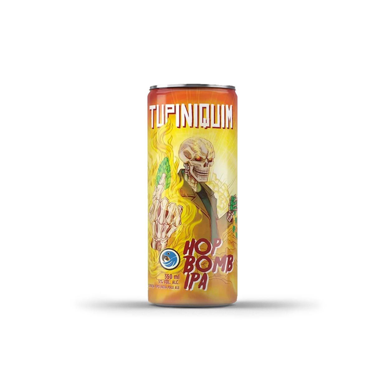 Tupiniquim Hop Bomb IPA 350ml lata  - RS BEER - Cervejas Gaúchas