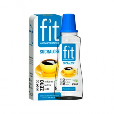 Adoçante líquido sucralose fit 65 ml - Stevita - 01 un