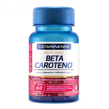 Beta caroteno 60 cápsulas - Catarinense