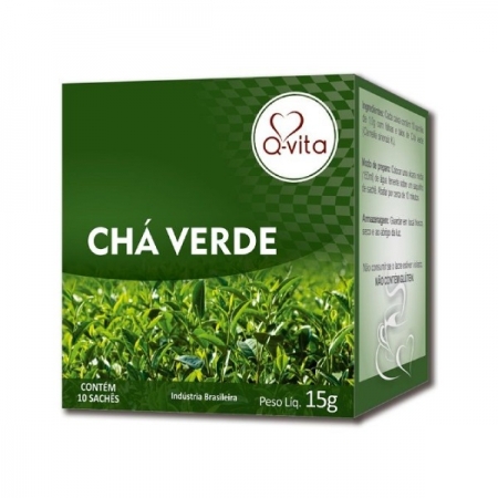 Chá Verde 10g Sachê - Qvita