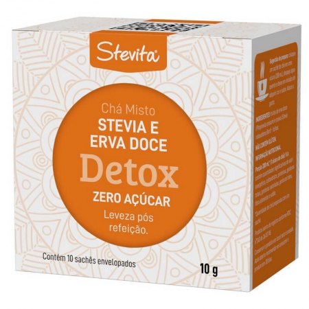 Chá stevita detox - Stevita - unidade