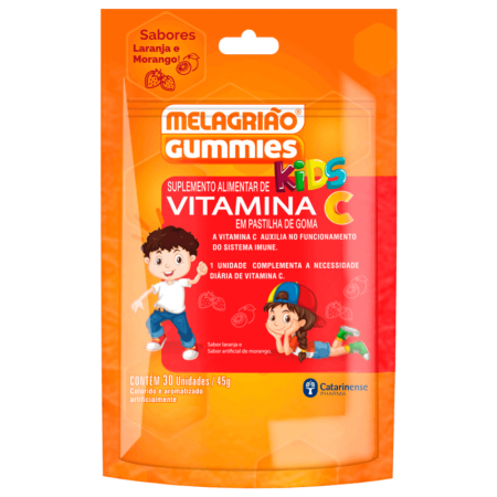 Vitamina C Melagrião Kids Gummies - Catarinense